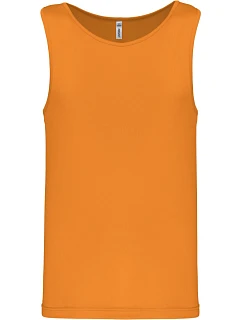 Kariban ProAct PA 441 Pánske športové tielko 20.P441 oranžové