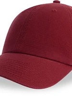 Atlantis Headwear Fraser 6-panelová čiapka 33.0104 kardinálska červená