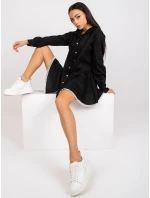 Dámske šaty-DHJ-SK-6801.63P-čierne