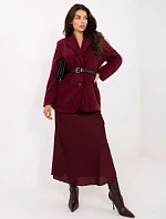 Kabát IT CZ FL7696.16 bordový