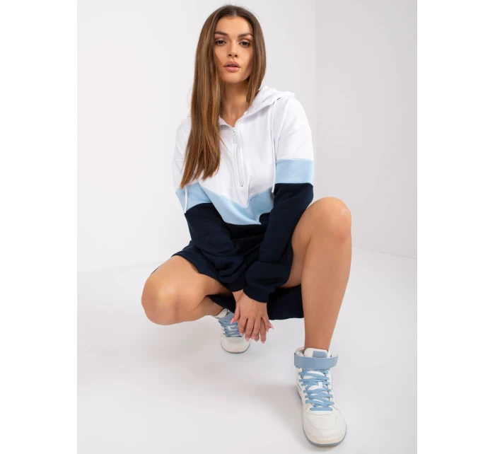 Šaty RV SK model 17047340 tmavě modrá a bílá - FPrice