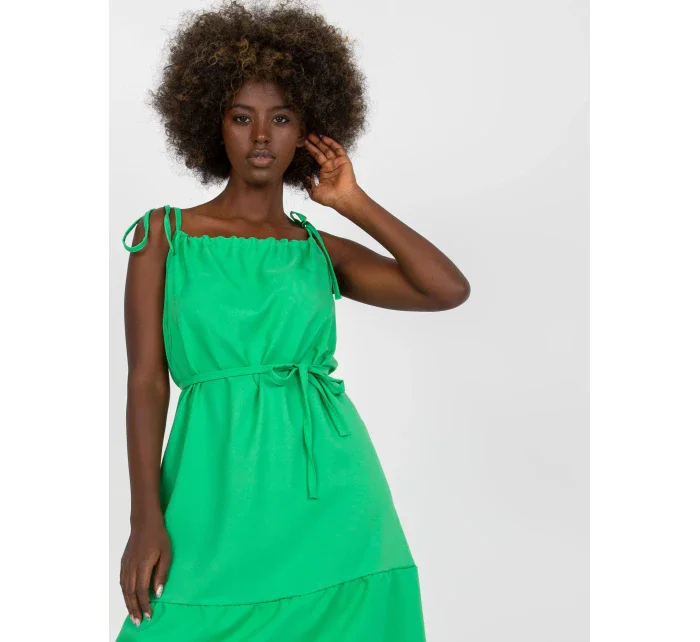 Šaty WN SK model 17404368 zelená - FPrice Šaty WN SK model 17404368 zelená - FPrice