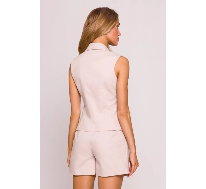 model 21136097 Džínová vesta béžová - Moe