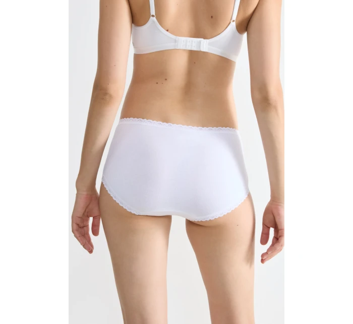 SLOGGI 24/7 BAVLNENÉ ČIPKOVANÉ MIDI NOHAVICE