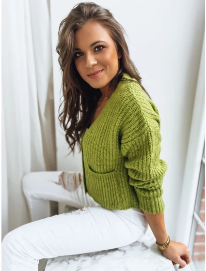 SISTERS dámsky svetlozelený sveter FashionStreet MY1960