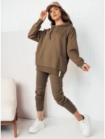 Dámská mikina hnědá Dstreet model 21975389 - FashionStreet