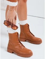 Dámské kozačky camel Dstreet model 21981393 - FashionStreet