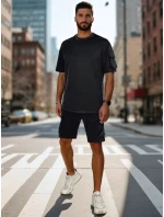 Pánská základní černá souprava Dstreet model 21988634 - FashionStreet