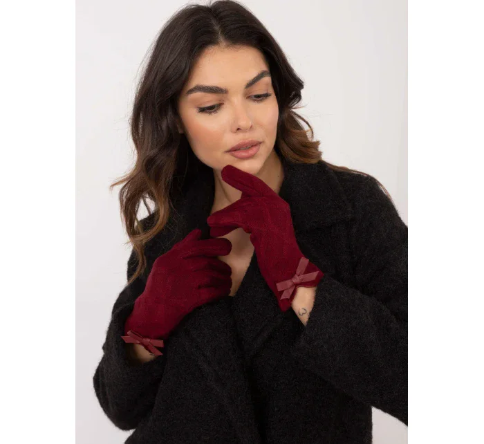 Rukavice AT RK model 20591898 bordó - FPrice