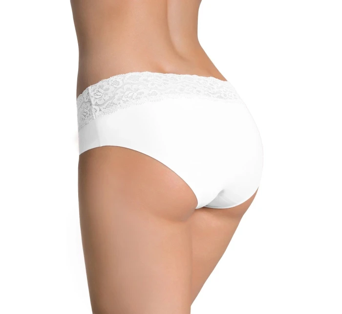 Dámske biele nohavičky Hipster - JULIMEX