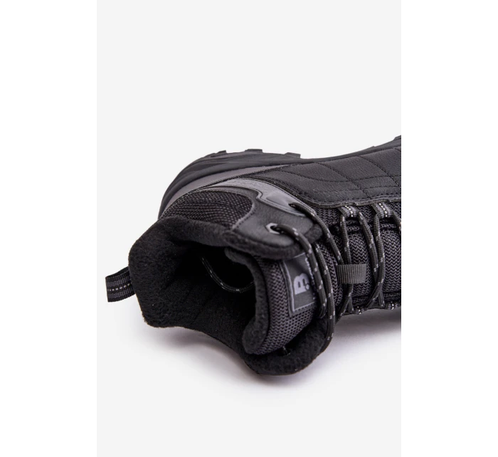 Zateplené Lehká Pánská Trekingová Obuv model 21673162 Černá - EVENTO