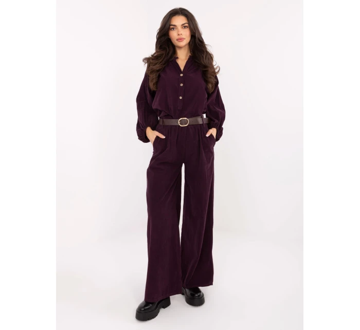 IT KS košeľa 233607.63 tmavo fialová IT KS košeľa 233607.63 tmavo fialová