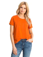 Tričko RV TS 4838.51P tmavo oranžová