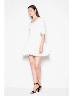 Dámské společenské šaty model 18543880 ecru - Venaton