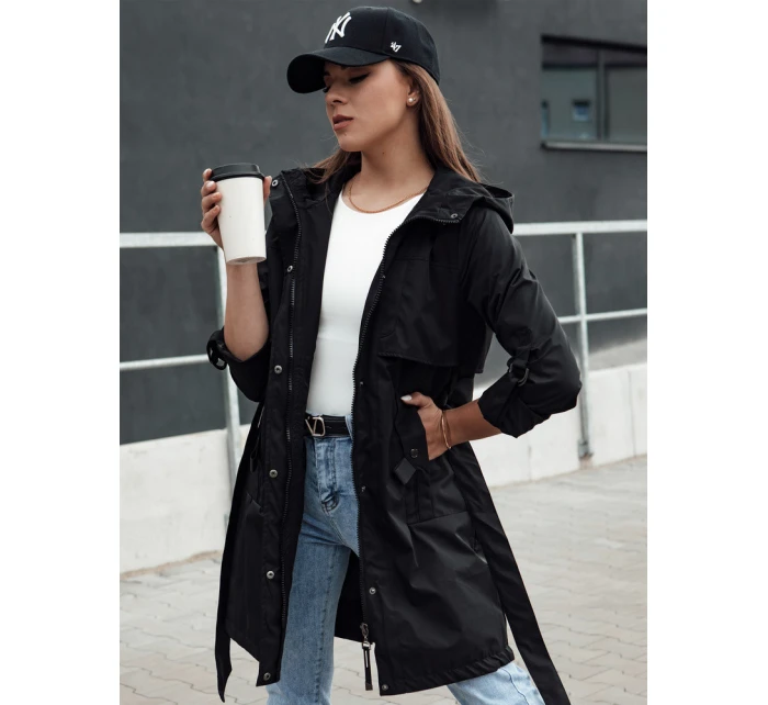 Dámská přechodná bunda parka černá Dstreet model 21979049 - FashionStreet
