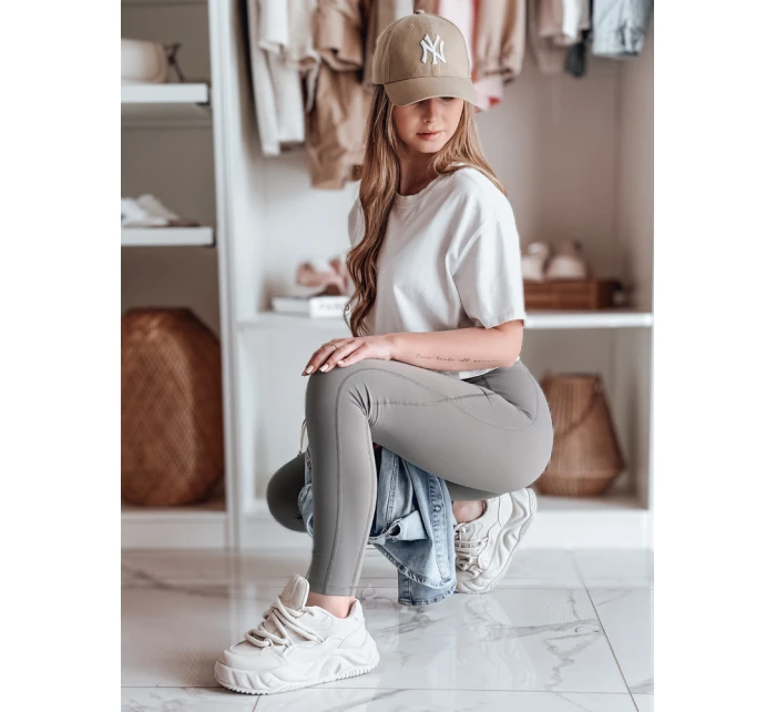 Dámské sportovní legíny tmavě šedé Dstreet model 21986813 - FashionStreet Dámské sportovní legíny tmavě šedé Dstreet model 21986813 - FashionStreet