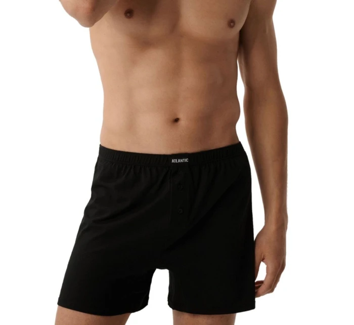 Pánské trenýrky 2 pack 003 black - Atlantic