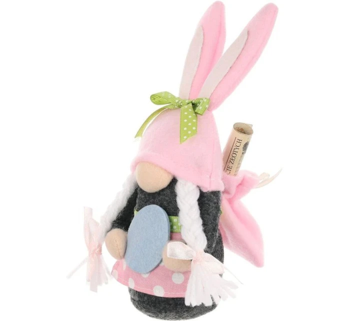 SKRZAT GNOM GIRL RÓŻOWY Z NA DEKORACJA WIOSENNA dětské model 21832712