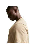 Pánské tričko Club Tee, béžové, model 22276323 - NIKE Pánské tričko Club Tee, béžové, model 22276323 - NIKE