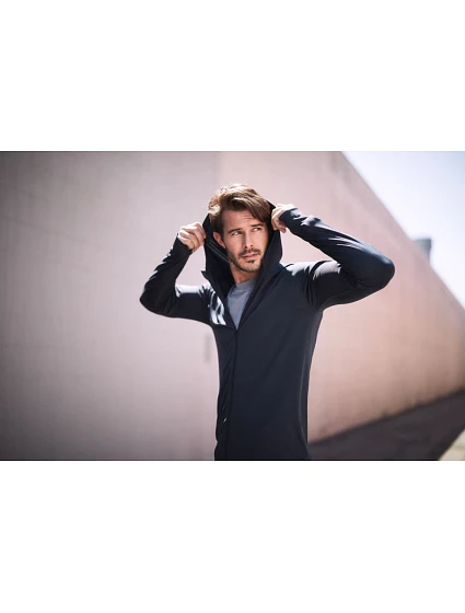 Seamless Sports Jacket Men Pánská sportovní bunda s kapucí model 22446880 blue midnight - Stedman Seamless Sports Jacket Men Pánská sportovní bunda s kapucí model 22446880 blue midnight - Stedman