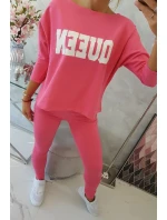 Sada s potiskem Queen fuchsia Sada s potiskem Queen fuchsia