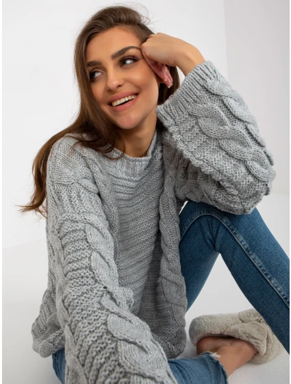 Jumper LC SW 8044.06X sivý