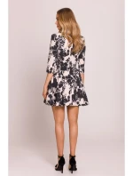 M849 Priliehavé mini šaty s potlačou - model 1