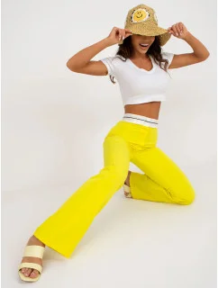 Nohavice Florence 6971.44P žlté - FPrice