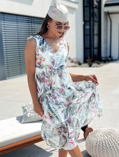 ROSALIE šaty biele FashionStreet EY2527