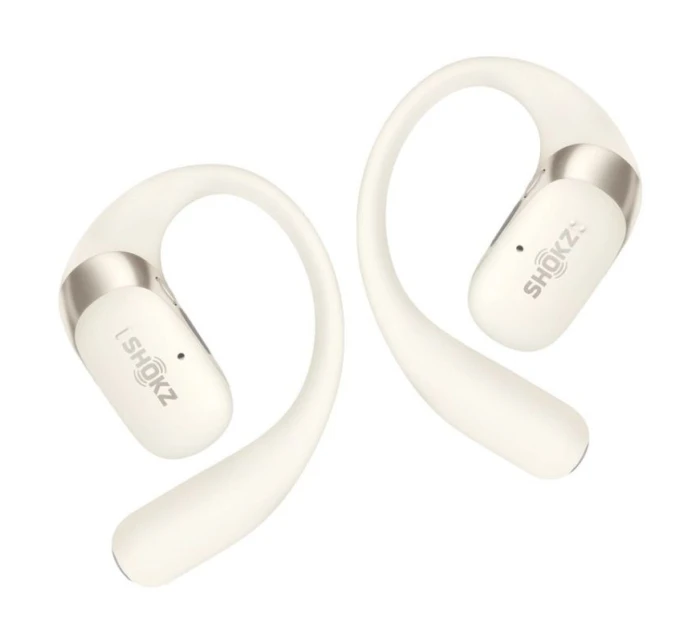 Bezdrôtové slúchadlá Shokz OpenFit 2 béžová