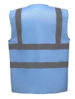 Bezpečnostná vesta Yoko HVW 100 Hi-Vis 79.W100, nebovo modrá Bezpečnostná vesta Yoko HVW 100 Hi-Vis 79.W100, nebovo modrá