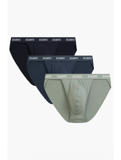 Atlantic 3MP-1576 3-pack farba:námornícka/zelená/tmavomodrá