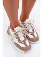 Kožené Polobotky Sneakers Dámské model 21693232 - Artiker