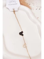 Náramek ze nerezové oceli model 21776871 Mickey Zlato - Boto Náramek ze nerezové oceli model 21776871 Mickey Zlato - Boto