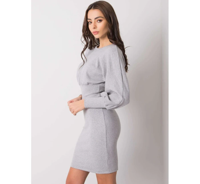 Šaty RV SK 6079.65 sivá
