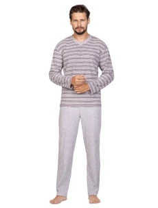 Pánske pyžamo 589 brown - REGINA