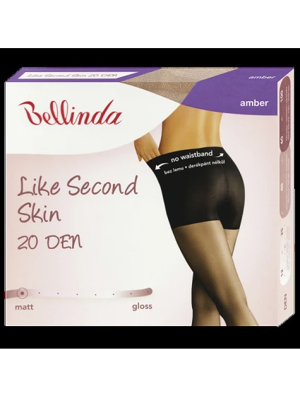 Pančuchové nohavice pre pocit druhej kože LIKE SECOND SKIN 20 DEN - BELLINDA - amber