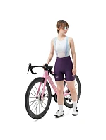 Dámské cyklistické kraťasy Rockbros YDDK017-1 TVI s šlemi a vložkou, velikost L – fialové dámské Dámské cyklistické kraťasy Rockbros YDDK017-1 TVI s šlemi a vložkou, velikost L – fialové dámské