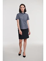 Russell Athletic 935F Popelínová blúzka s krátkymi rukávmi 11.935F corporate blue Russell Athletic 935F Popelínová blúzka s krátkymi rukávmi 11.935F corporate blue