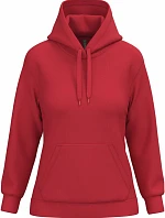 Kariban K 473 Dámska mikina s kapucňou 20.K473 červená