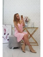 Šaty s pudrově růžové model 18744725 - K-Fashion Šaty s pudrově růžové model 18744725 - K-Fashion