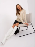 Sweter AT SW  beżowy model 18884714 - FPrice