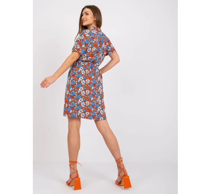 Šaty D73781M30312A hnedé