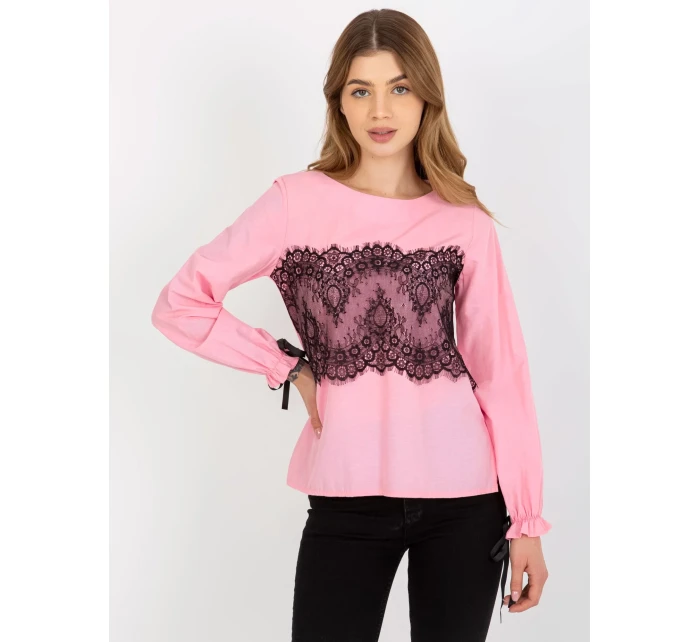 Blúzka LK BZ 506877.15x ružová Blúzka LK BZ 506877.15x ružová