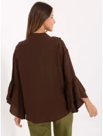 MI košeľa KS 32330.05P hnedá