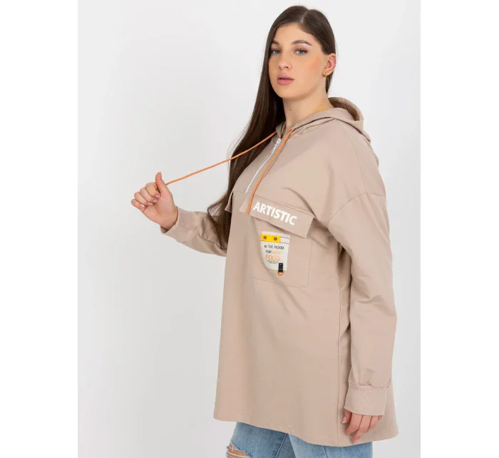 Mikina RV BL 8258.34 béžová Mikina RV BL 8258.34 béžová