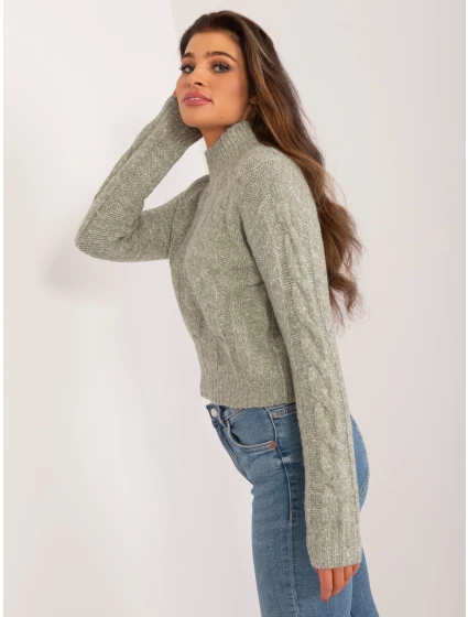 Dámsky sveter TW SW 3002.03 pistáciový Dámsky sveter TW SW 3002.03 pistáciový