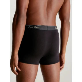 Pánske boxerky 000NB3873A KHZ čierno-červené - Calvin Klein Pánske boxerky 000NB3873A KHZ čierno-červené - Calvin Klein