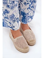 Dámske espadrilky 17392 beige - Vincenza