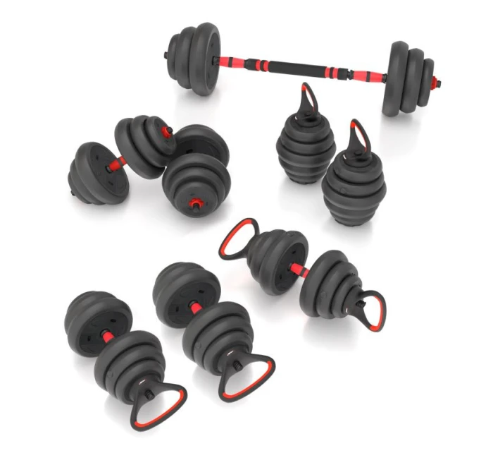 sada závaží a 20 kg model 21810782 - HMS sada závaží a 20 kg model 21810782 - HMS